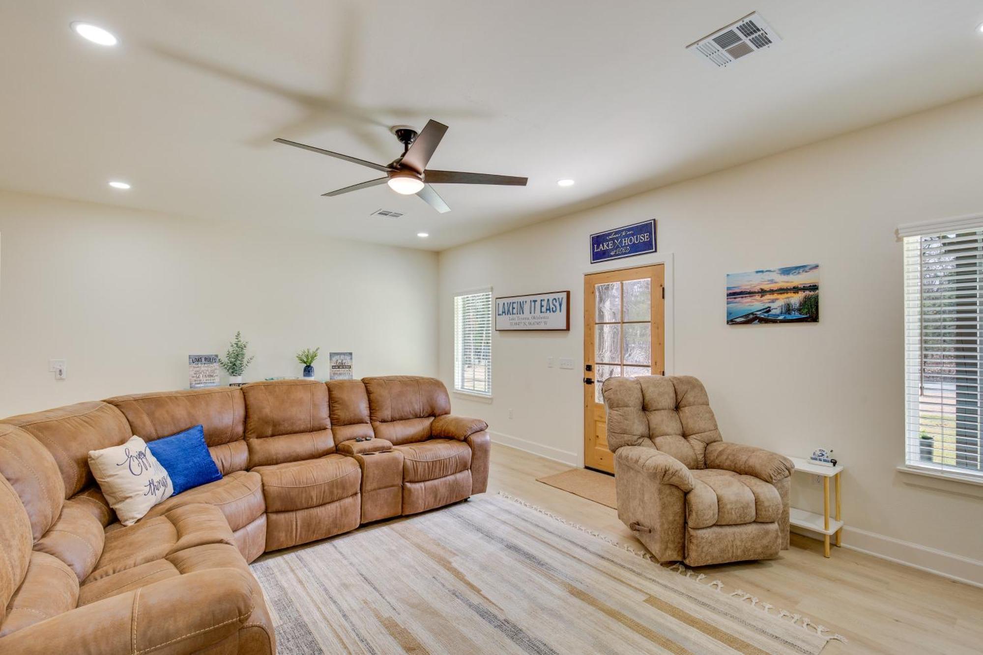 Kingston Vacation Rental Less Than 1 Mi To Lake Texoma! 외부 사진