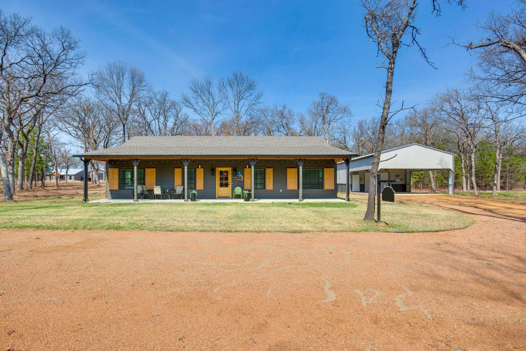 Kingston Vacation Rental Less Than 1 Mi To Lake Texoma! 외부 사진