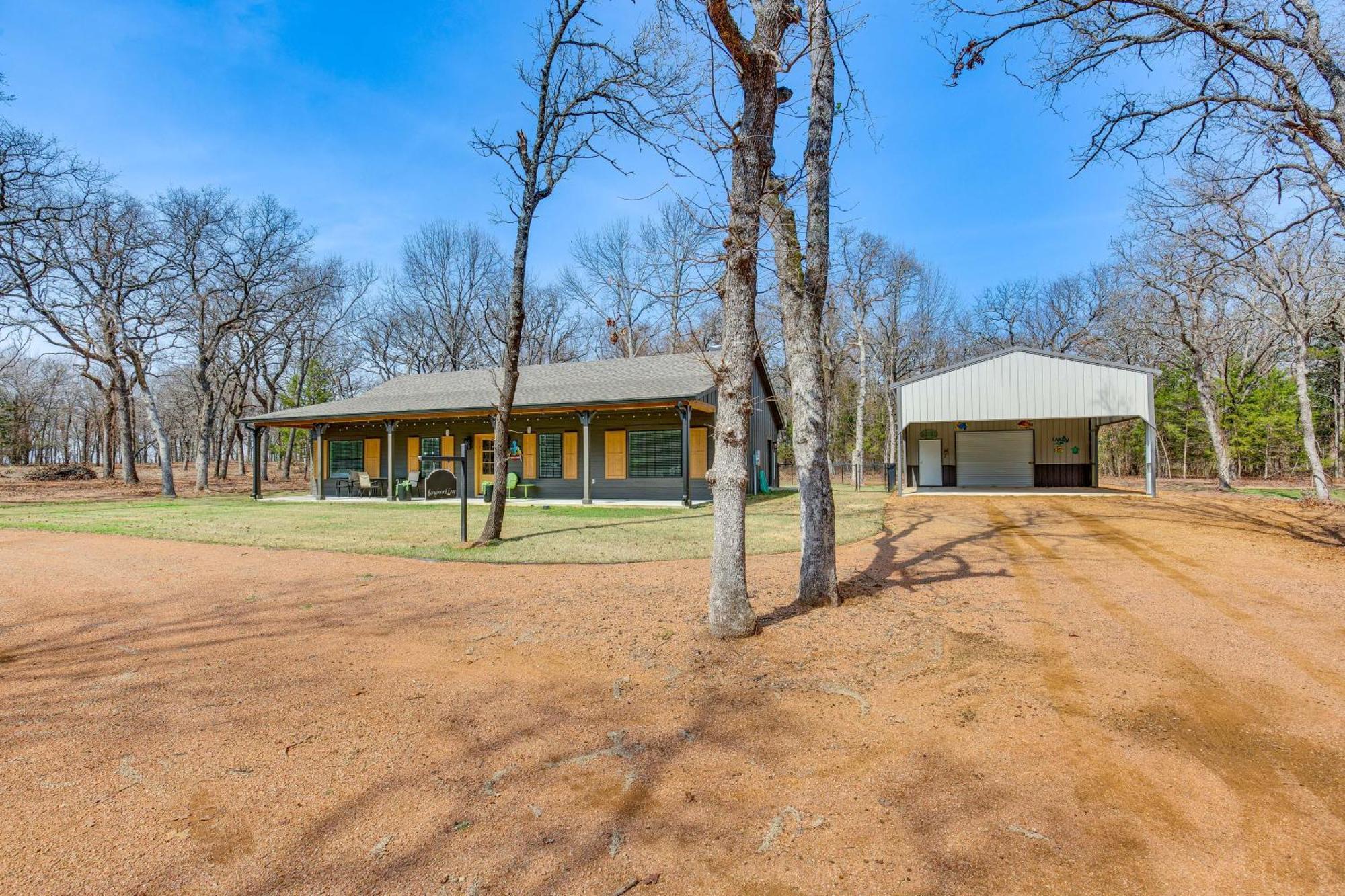 Kingston Vacation Rental Less Than 1 Mi To Lake Texoma! 외부 사진